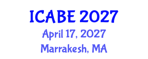 International Conference on Accounting, Business and Economics (ICABE) April 17, 2027 - Marrakesh, Morocco International Conference on Accounting, Business and Economics (ICABE) April 17, 2027 - Marrakesh, Morocco