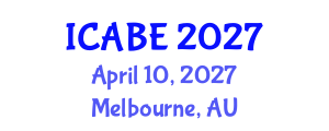 International Conference on Accounting, Business and Economics (ICABE) April 10, 2027 - Melbourne, Australia International Conference on Accounting, Business and Economics (ICABE) April 10, 2027 - Melbourne, Australia