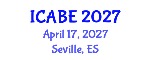 International Conference on Accounting, Business and Economics (ICABE) April 17, 2027 - Seville, Spain International Conference on Accounting, Business and Economics (ICABE) April 17, 2027 - Seville, Spain