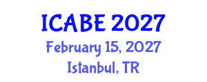 International Conference on Accounting, Business and Economics (ICABE) February 15, 2027 - Istanbul, Turkey International Conference on Accounting, Business and Economics (ICABE) February 15, 2027 - Istanbul, Turkey