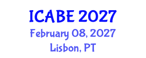 International Conference on Accounting, Business and Economics (ICABE) February 08, 2027 - Lisbon, Portugal International Conference on Accounting, Business and Economics (ICABE) February 08, 2027 - Lisbon, Portugal
