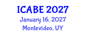 International Conference on Accounting, Business and Economics (ICABE) January 16, 2027 - Montevideo, Uruguay International Conference on Accounting, Business and Economics (ICABE) January 16, 2027 - Montevideo, Uruguay