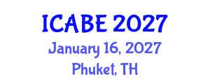 International Conference on Accounting, Business and Economics (ICABE) January 16, 2027 - Phuket, Thailand