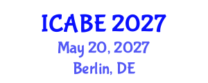 International Conference on Accounting, Business and Economics (ICABE) May 20, 2027 - Berlin, Germany International Conference on Accounting, Business and Economics (ICABE) May 20, 2027 - Berlin, Germany