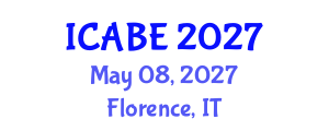 International Conference on Accounting, Business and Economics (ICABE) May 08, 2027 - Florence, Italy International Conference on Accounting, Business and Economics (ICABE) May 08, 2027 - Florence, Italy
