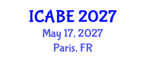 International Conference on Accounting, Business and Economics (ICABE) May 17, 2027 - Paris, France International Conference on Accounting, Business and Economics (ICABE) May 17, 2027 - Paris, France