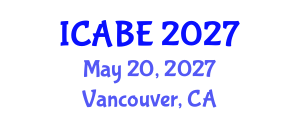 International Conference on Accounting, Business and Economics (ICABE) May 20, 2027 - Vancouver, Canada International Conference on Accounting, Business and Economics (ICABE) May 20, 2027 - Vancouver, Canada