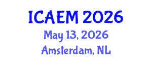 International Conference on Accounting, Economics and Management (ICAEM) May 13, 2026 - Amsterdam, Netherlands