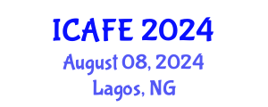 International Conference on Accounting, Finance and Economics (ICAFE) August 08, 2024 - Lagos, Nigeria