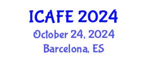 International Conference on Accounting, Finance and Economics (ICAFE) October 24, 2024 - Barcelona, Spain