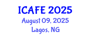 International Conference on Accounting, Finance and Economics (ICAFE) August 09, 2025 - Lagos, Nigeria