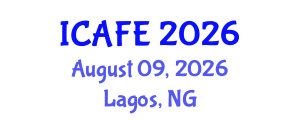 International Conference on Accounting, Finance and Economics (ICAFE) August 09, 2026 - Lagos, Nigeria