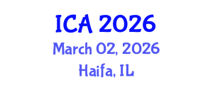 International Conference on Accounting (ICA) March 02, 2026 - Haifa, Israel International Conference on Accounting (ICA) March 02, 2026 - Haifa, Israel