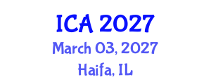 International Conference on Accounting (ICA) March 03, 2027 - Haifa, Israel International Conference on Accounting (ICA) March 03, 2027 - Haifa, Israel