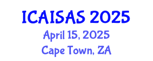 International Conference on Accounting Information Systems and Accounting Software (ICAISAS) April 15, 2025 - Cape Town, South Africa