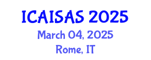 International Conference on Accounting Information Systems and Accounting Software (ICAISAS) March 04, 2025 - Rome, Italy
