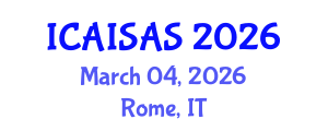 International Conference on Accounting Information Systems and Accounting Software (ICAISAS) March 04, 2026 - Rome, Italy