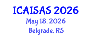 International Conference on Accounting Information Systems and Accounting Software (ICAISAS) May 18, 2026 - Belgrade, Serbia International Conference on Accounting Information Systems and Accounting Software (ICAISAS) May 18, 2026 - Belgrade, Serbia