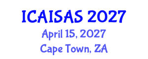 International Conference on Accounting Information Systems and Accounting Software (ICAISAS) April 15, 2027 - Cape Town, South Africa International Conference on Accounting Information Systems and Accounting Software (ICAISAS) April 15, 2027 - Cape Town, South Africa