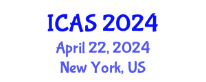 International Conference on Accounting Studies (ICAS) April 22, 2024 - New York, United States