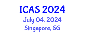 International Conference on Accounting Studies (ICAS) July 04, 2024 - Singapore, Singapore