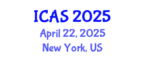 International Conference on Accounting Studies (ICAS) April 22, 2025 - New York, United States