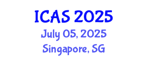 International Conference on Accounting Studies (ICAS) July 05, 2025 - Singapore, Singapore