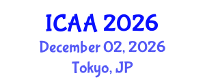 International Conference on Acoustics and Applications (ICAA) December 02, 2026 - Tokyo, Japan International Conference on Acoustics and Applications (ICAA) December 02, 2026 - Tokyo, Japan