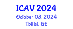 International Conference on Acoustics and Vibration (ICAV) October 03, 2024 - Tbilisi, Georgia