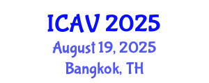 International Conference on Acoustics and Vibration (ICAV) August 19, 2025 - Bangkok, Thailand