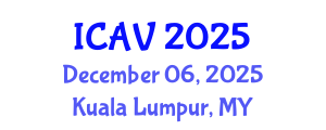 International Conference on Acoustics and Vibration (ICAV) December 06, 2025 - Kuala Lumpur, Malaysia