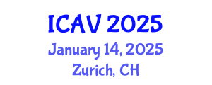 International Conference on Acoustics and Vibration (ICAV) January 14, 2025 - Zurich, Switzerland