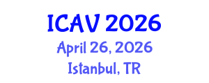 International Conference on Acoustics and Vibration (ICAV) April 26, 2026 - Istanbul, Turkey