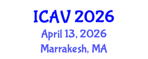 International Conference on Acoustics and Vibration (ICAV) April 13, 2026 - Marrakesh, Morocco International Conference on Acoustics and Vibration (ICAV) April 13, 2026 - Marrakesh, Morocco