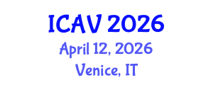 International Conference on Acoustics and Vibration (ICAV) April 12, 2026 - Venice, Italy