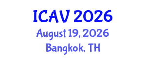 International Conference on Acoustics and Vibration (ICAV) August 19, 2026 - Bangkok, Thailand