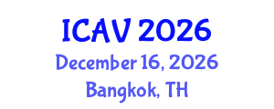 International Conference on Acoustics and Vibration (ICAV) December 16, 2026 - Bangkok, Thailand International Conference on Acoustics and Vibration (ICAV) December 16, 2026 - Bangkok, Thailand