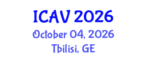 International Conference on Acoustics and Vibration (ICAV) October 04, 2026 - Tbilisi, Georgia