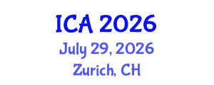 International Conference on Acoustics (ICA) July 29, 2026 - Zurich, Switzerland