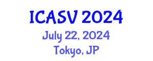 International Conference on Acoustics, Sound and Vibration (ICASV) July 22, 2024 - Tokyo, Japan