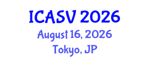 International Conference on Acoustics, Sound and Vibration (ICASV) August 16, 2026 - Tokyo, Japan