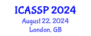 International Conference on Acoustics, Speech and Signal Processing (ICASSP) August 22, 2024 - London, United Kingdom