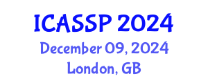 International Conference on Acoustics, Speech and Signal Processing (ICASSP) December 09, 2024 - London, United Kingdom