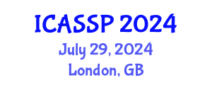 International Conference on Acoustics, Speech and Signal Processing (ICASSP) July 29, 2024 - London, United Kingdom