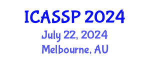 International Conference on Acoustics, Speech and Signal Processing (ICASSP) July 22, 2024 - Melbourne, Australia
