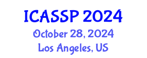 International Conference on Acoustics, Speech and Signal Processing (ICASSP) October 28, 2024 - Los Angeles, United States