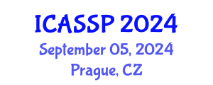 International Conference on Acoustics, Speech and Signal Processing (ICASSP) September 05, 2024 - Prague, Czechia