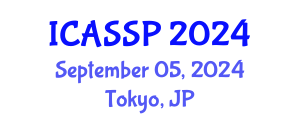 International Conference on Acoustics, Speech and Signal Processing (ICASSP) September 05, 2024 - Tokyo, Japan