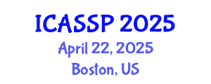 International Conference on Acoustics, Speech and Signal Processing (ICASSP) April 22, 2025 - Boston, United States