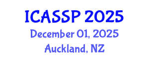 International Conference on Acoustics, Speech and Signal Processing (ICASSP) December 01, 2025 - Auckland, New Zealand